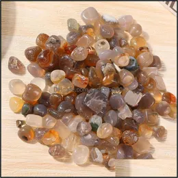 Свободные драгоценности драгоценностей IRREGAR Natural Stone Agate для домашнего офиса El Garden Декор ручной работы ручной работы Mini DH26B