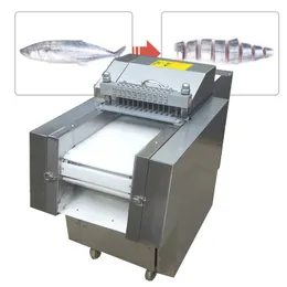 Automatisk fryst nötkött Dicer Mutton Chicken Duck Cube Cutting Machine Frozen Fish Chicken Breast Dicing Machine