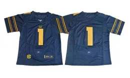 2018 California Golden Bear College Football Jerseys 1 Melquise Stovall 17 Vic Wharton III Nowe koszulki zszyte