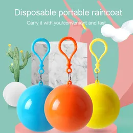 Impermeable desechable portátil para adultos Impermeable Poncho de lluvia de emergencia Portátiles Viajes Camping Impermeables al aire libre YF0092