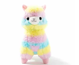 Alpacasso 17cm Cute Kawaii Alpaca Soft Plush Toy Doll Llama Stuffed Animals Boy Girl Birthday Gift