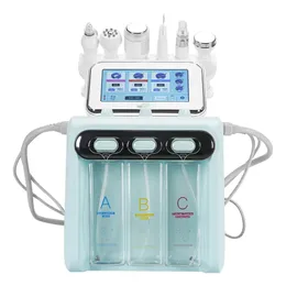 Wielofunkcyjny sprzęt kosmetyczny tlen strumień Skin Diamond Dermabrazion Machine czyszczenie Hydro Dermabrazion Hydra Maszyny twarzy 6 w 1 urządzenie do obierania wody