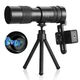 Telescope & Binoculars 10-300x40mm BAK4 Prism Super Telepo Stretch Zoom Optical Night Vision Monocular With Tripod + Phone Clip