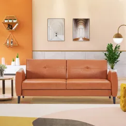 أورفس. بو الجلود الحديثة المكشوفة للطي أريكة سرير أريكة فوتون مع صندوق تخزين لمساحة المعيشة المدمجة، شقة، مجموعات النوم