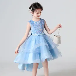 Девушка Платья распродажа настоящие дети девочки элегантные свадебные цветочные девушки платье принцесса.