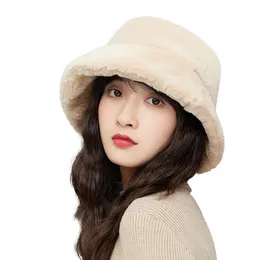 Chapeau Seau Pelucheux D'hiver - Tour De Tête 56-58 Cm, Doux Et Chaud - Unisexe, Pour Automne Et Hiver - 9