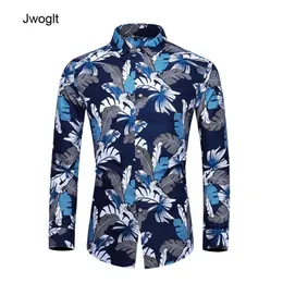 45KG120KG Autumn New Shirt Long Sleeve Beach Hawaii Vacation Print Casual Tops Button Men Fashion Shirts 5XL 6XL 7XL 210412