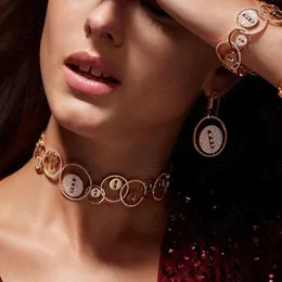 Kolczyki Naszyjnik Missvikki Trendy Luksusowa szlachcica Brzeczenie Zestawy biżuterii dla kobiet Wedding Wysokiej jakości kolczyki stylów dubajskich