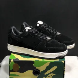 Designer skor män kvinnor bapestas sneakers plattform ny färg camo lyx utomhus låg apa form stjärnor sta casual skor med låda nr368