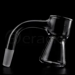 Chiodi Banger al quarzo con bordo smussato per fumo con saldatura completa con 10mm 14mm 18mm maschio femmina 4590 chiodi per bong in vetro per acqua Dab Rigs Pipe