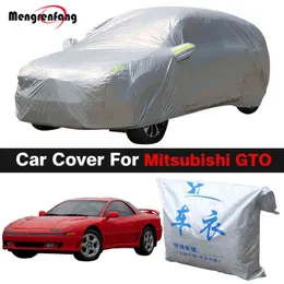 Tam Araba Kapak Mitsubishi 3000gt GTO Oto Açık Anti-Uv Yağmur Kar Rüzgar Kaçırdı Tüm Hava Uygun W220322