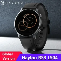 Haylou RS3 Smart Watch Men LS04 Sport Watch AMOLED 디스플레이 GPS 5ATM 방수 심박수 SPO2 모니터 Bluetooth 5.0 스마트 워치