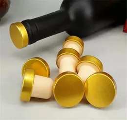 T-shape Wine Tool Stopper Silicone Plug Cork Bottle Stoppers Red Cork Bottles Bar Tool Sealing Cap Corks For Beer
