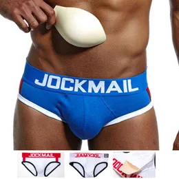 Cuecas Masculinas New Cotton JOCKMAIL Front Cup Men Underwear Briefs 4pcs Ropa Interior Hombre Sexy Calzoncillos Hombre T220816