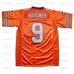 Football Jerseys From US Bobby Boucher 9 The Water Boy Movie Men Football Jersey Stitched Black S-3XL High Quality
