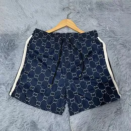 Herrshorts Designer Herr Sommarmode Strandbyxor Herrtryck Bomull Högkvalitativ badbräda Snabbtorkande Short