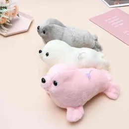 Presentes fofos Ldren Seals de animais 25 cm de pelúcia de leão -de -leão de leão -marinho de pelúcia selo foffly marm mundial j220729