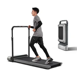 Walkingpad R1 Pro Foldbar Treadmil Electric TreadMill 10km / h App Control Cinta de Corrier med räcke löpband för hem