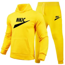 Men's Tracksuits Autumn Women's Clothes Sportswear Two Piece Set Men Jacket Sweatpants Brand Clothing Male Sweatsuit Sports Suits