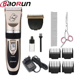 Baorun Professional Pet Dog Hair Trimmer Animal Grooming Clippers Cat Cutter Machine Shaver Electric Scissor Clipper 110-240V AC 220423