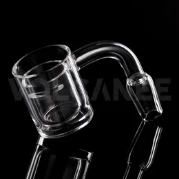 Hookahs 30mm XL Quartz Banger Insert Phat Bottom Thermal Skillet Domeless Nail With Flat Top 4mm Thick Club Bucket Bowl