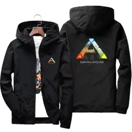 Herrjackor ark överlevnad utvecklade hoodies för män våren höst långärmad herrjacka casual vindbrytare kappa stor storlek klädmän