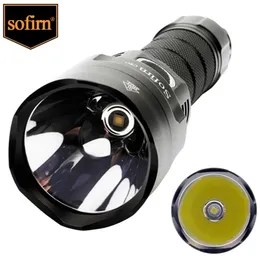 Orijinal Sofirn Güçlü 21700 LED El Flashlight 2000lm Meşalesi ATR Grupları Rampa Göstergesi