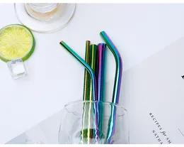 Stainless Steel Smoothie Straws 8.5 Inches Long 0.47''/12MM Extra Wide Reusable Metal Drinking Straws for Milkshake Smoothie Beverage