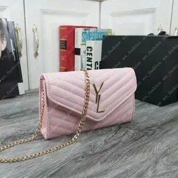 محفظة للنساء مغلف Desinger Crossbody أكياس الكتف سلسلة YS حقيبة يد Luxurys مصممي حقائب اليد محافظ اليد عبر الجسم 2206081