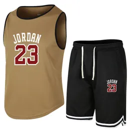 Summer Student Basketball Tracksuit 2-częściowy męski kamizelka