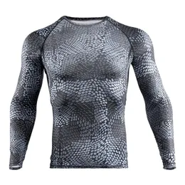 Camisa de mangas compridas com compressão de novo masculino masculino de camiseta de camiseta de camiseta de ginástica de ginástica de ginástica de ginástica de ginástica