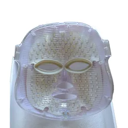 LEDフォトンフェイスマスク - 自宅でスキンケア用のカラフルなセラピー再利用可能なワイヤレスシールド