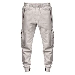 Joggers Men Harem Pants Multi Pockets Streetwear Hip Hop Sweat Aun