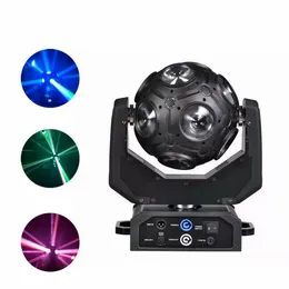 Disko futbol ışığı 12x20w rgbw 4in1 LED ışın hareketli kafa dmx kontrol flaşı kavurma efektleri aşama aydınlatma projektörü dj ışıkları