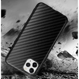 ألياف الكربون لينة TPU الحالات لـ Samsung A33 M32 4G M22 F22 A13 5G A53 F62 F52 Fashical Business Black Shockproof Smart Mobile Cover
