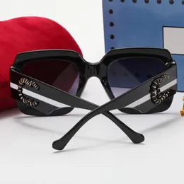 الأزياء النسائية نظارة شمسية شهيرة Mener Men Fashion Retro Shape Big Frame Glasses المصممين الفاخرين في الصيف الترفيه