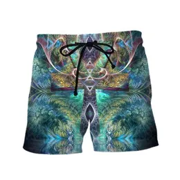 Shorts pour hommes PLstar Cosmos 2020 été mode Shorts psychédélique Art Ankh motif 3D imprimé homme/femme streetwear décontracté Cool Shorts T220825