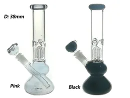 Glass Hookah Color Bongs Pipes Rig 10 Inch Beaker Tree Perc med 14/19mm Downstem och Bowl GB023