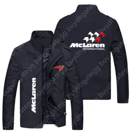 2022 جديد F1 Formula One Autumn and Winter Jackets Fashion McLaren Men's Outdoor Sport Spring Spring Cargo Bomber IRSC