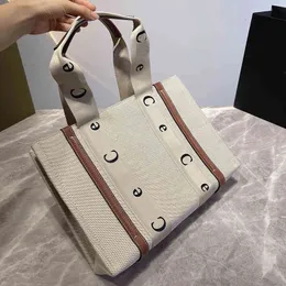 Canvas Tote Bag designer Bag Womens Handväska axelväska stor kapacitet axel shoppare väskor crossbody resväskor handväska 220707