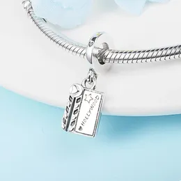 2021 Zestawy biżuterii 925 Sterling Silver Movie Clapperboard Dangle Charms Koraliki Fit Original Bransoletki Biżuteria DIY Dokonywanie 799423C01