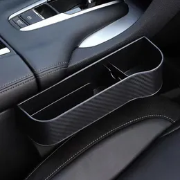 Bilarrangör ABS Cup Holder Seat Multifunktionell Auto Gap Storage Box Seam Pockets Trunk