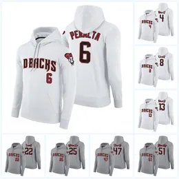 VipCeoMit 2020 Hoodie Ketel Marte Edurad0 Escobar David Peralta Mike Leake Nick Ahmed Jake Lamb Archie Bradley Randy Johnson Kole Calhoun Trikots