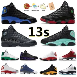 2023 OG SCATERBAL 13 Sneakers Shoes Jumpman 13S Mens Bred Gym Red Flint Gray Starfish Black Island Green Womens Sneakers Class of Playground