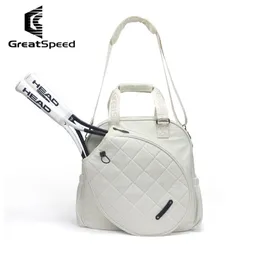 Högkvalitativa kvinnor Män Greatspeed Tennis Bag Par Tennis Squash Padel Shoulder Bags Outdoor Professional Tennis Accessory 220721