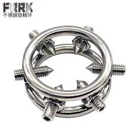 NXY Chastity Device Frrk Men's Imitation Ring Penis with Rivet Lock Sperm Sex Controller Massage Fun Products 0416