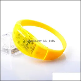 Charm Bracelets Bracelet Bangle For Women Control Shake Luminous Led Drop Delivery 2021 Baby Dhje8