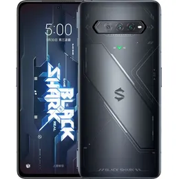 オリジナルブラックサメ5 RS 5G携帯電話ゲーム8GB 12GB RAM 256GB ROM Snapdragon 888 Plus Android 6.67 "AMOLED FULL SCREAN 64.0MP NFC FACE ID指紋スマート携帯電話