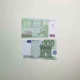 2022 neue gefälschte Geld-Banknote 5 20 50 100 200 US-Dollar Euro realistische Spielzeugbar Requisiten Kopie Währung Film Geld Fauxbillets FY430092924280WJ0