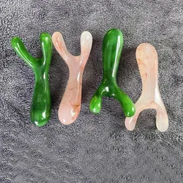 Worm Shape Hart Nose Guasha Massager Främja blodcirkulationsterapi Hälsovård Skönhet Gua Sha Board Nose Lifting Tool